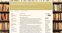 Desktop Screenshot of mrsmarysuescrew.blogspot.com