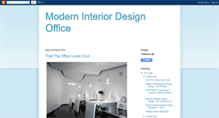 Desktop Screenshot of modern-interior-design-office.blogspot.com