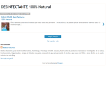 Tablet Screenshot of ambiente-limpioysano.blogspot.com