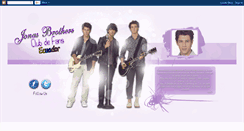 Desktop Screenshot of jonasbclubfanecuador.blogspot.com