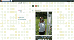 Desktop Screenshot of meglovestosew.blogspot.com