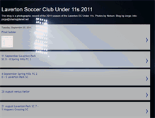 Tablet Screenshot of laverton11.blogspot.com
