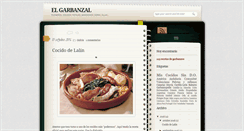 Desktop Screenshot of elgarbanzal.blogspot.com