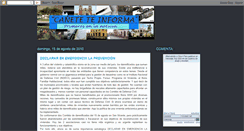 Desktop Screenshot of caneteteinforma.blogspot.com