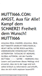 Mobile Screenshot of mutti666.blogspot.com