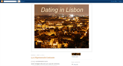 Desktop Screenshot of datinginlisbon.blogspot.com