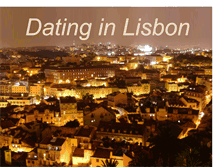 Tablet Screenshot of datinginlisbon.blogspot.com