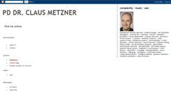 Desktop Screenshot of clausmetzner.blogspot.com