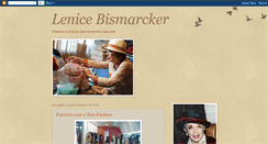 Desktop Screenshot of lenicebismarcker.blogspot.com