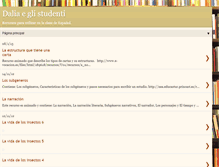 Tablet Screenshot of daliaeglistudenti.blogspot.com