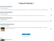 Tablet Screenshot of moonlitherbals.blogspot.com