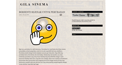 Desktop Screenshot of gilasinema.blogspot.com