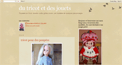 Desktop Screenshot of dutricotetdesjouets.blogspot.com