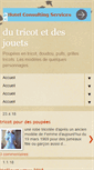 Mobile Screenshot of dutricotetdesjouets.blogspot.com