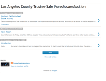 Tablet Screenshot of lacountytrusteesaleforeclosureaction.blogspot.com