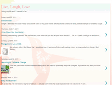 Tablet Screenshot of livelaughlovemotto.blogspot.com