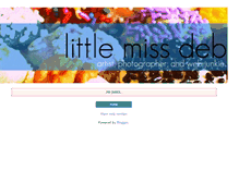 Tablet Screenshot of littlemissdeb.blogspot.com