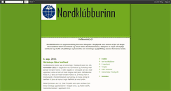 Desktop Screenshot of nordklubbur.blogspot.com