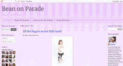 Desktop Screenshot of beanonparade.blogspot.com