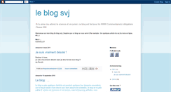 Desktop Screenshot of leblogsvj.blogspot.com