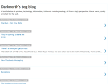 Tablet Screenshot of darknorthblog.blogspot.com