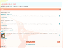 Tablet Screenshot of lamaisondevie.blogspot.com