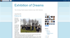 Desktop Screenshot of exhibitionofdreams.blogspot.com