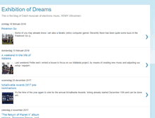 Tablet Screenshot of exhibitionofdreams.blogspot.com