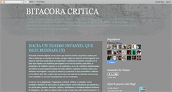 Desktop Screenshot of bitacoracritica.blogspot.com