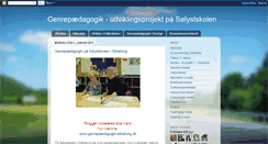 Desktop Screenshot of genrepaedagogik.blogspot.com