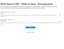 Tablet Screenshot of bibliamaya.blogspot.com