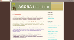 Desktop Screenshot of agorateatro.blogspot.com