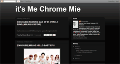 Desktop Screenshot of chromemie.blogspot.com