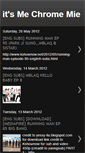 Mobile Screenshot of chromemie.blogspot.com