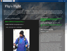 Tablet Screenshot of flipsfight.blogspot.com