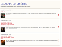 Tablet Screenshot of cinediario.blogspot.com