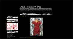Desktop Screenshot of calistakebaya.blogspot.com