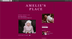 Desktop Screenshot of ameliekarabray.blogspot.com