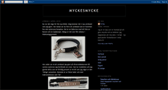 Desktop Screenshot of myckesmycke-myckesmycke.blogspot.com