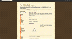 Desktop Screenshot of fallcable2006.blogspot.com