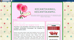 Desktop Screenshot of kecantikanku-kecantikanmu.blogspot.com