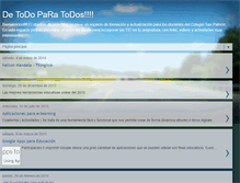 Tablet Screenshot of docentessanpatricio.blogspot.com