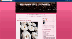 Desktop Screenshot of heavenly-slice.blogspot.com