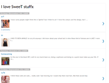 Tablet Screenshot of ilovesweetstuffx.blogspot.com