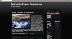 Desktop Screenshot of followtheleaderfoundation.blogspot.com