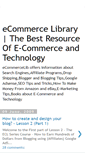 Mobile Screenshot of ecommercelib.blogspot.com
