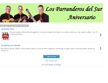 Tablet Screenshot of losparranderosdelsur.blogspot.com
