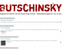 Tablet Screenshot of butschinsky.blogspot.com
