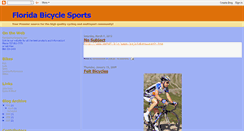 Desktop Screenshot of flbicyclesports.blogspot.com