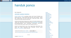 Desktop Screenshot of handuk007ponco.blogspot.com